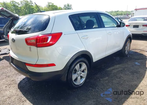 2012 Kia Sportage Lx from USA, damaged, VIN KNDPB3A20C7309554